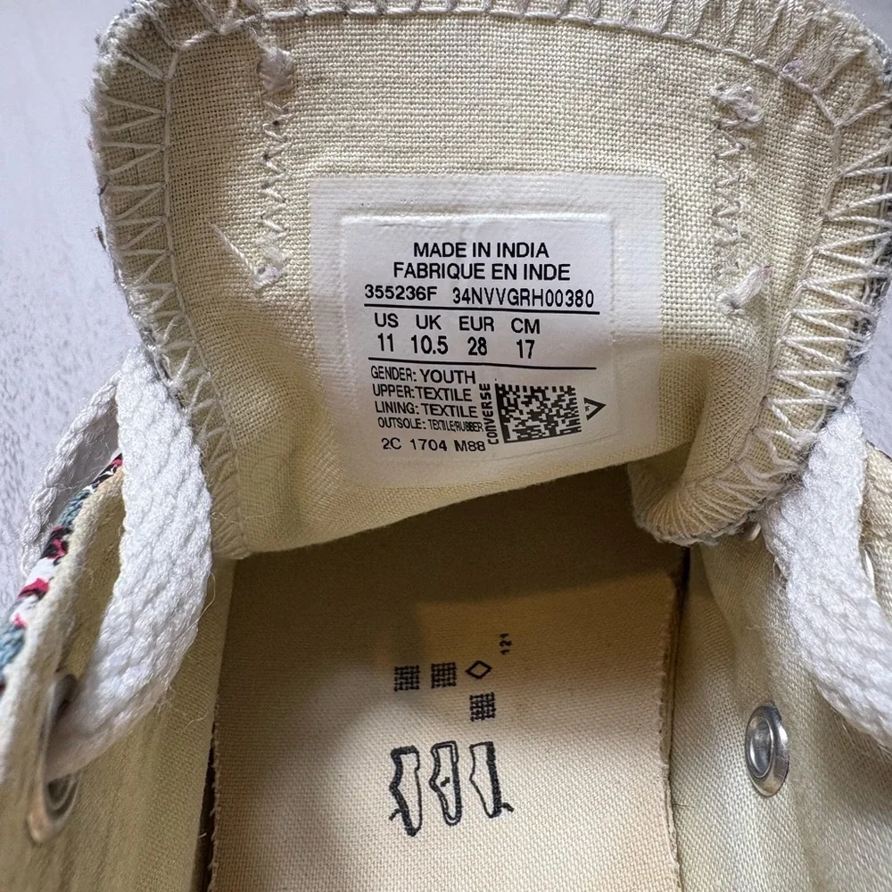 Converse Chuck Taylor All Star Oxford Sneaker-Low Top-Canvas Upper-Size: 11Y - Picture 9 of 9